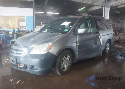 2007 Honda Odyssey Ex-L z USA, uszkodzony, nr VIN 5FNRL38707B005874